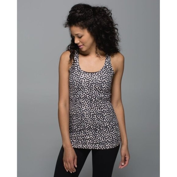 Lululemon Cool Racerback Ace Spot Grain Shirt Tank Top - Picture 1 of 8